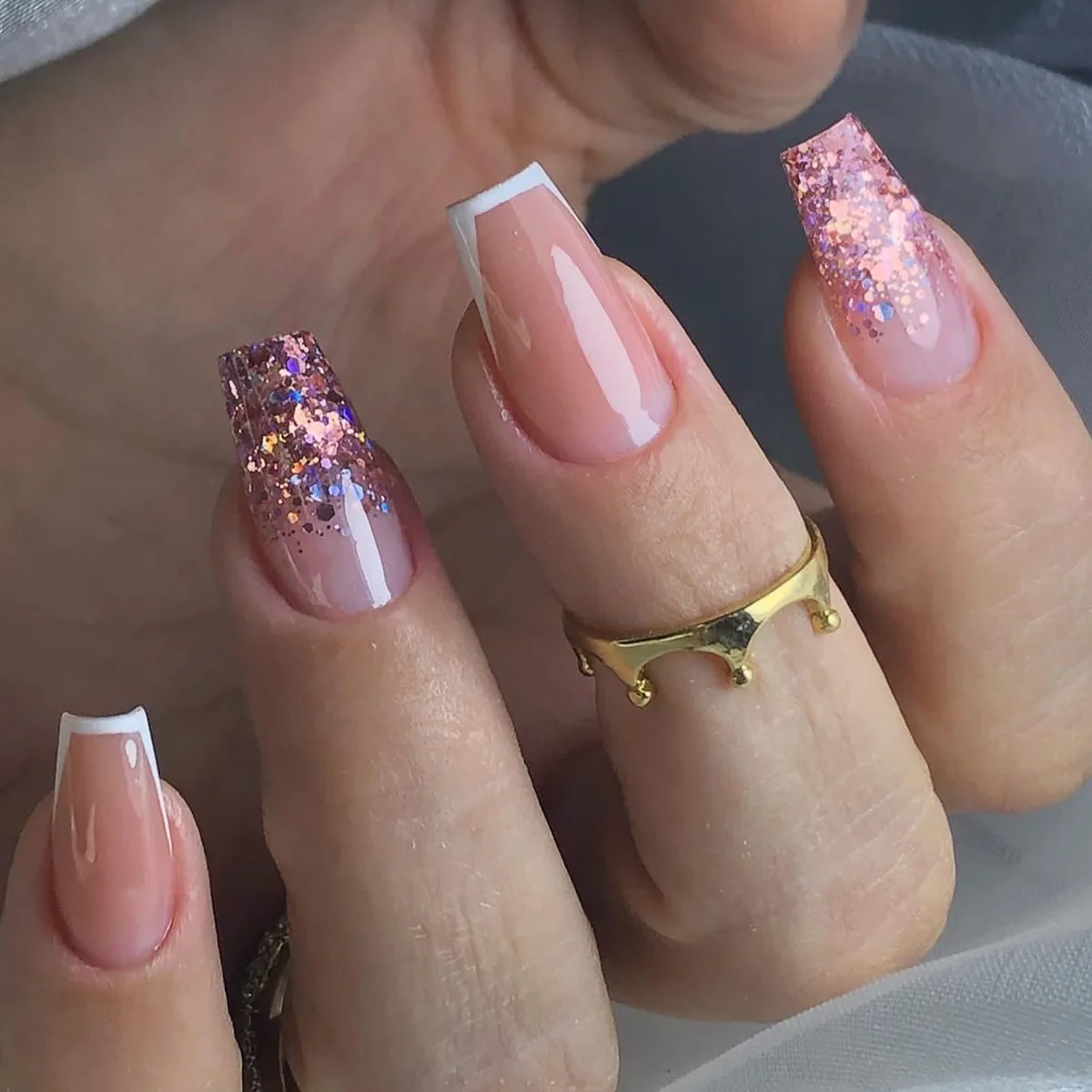 12 Gren Nagelspitzen Franzsische Lange Sarg-Ballerina-Form Knstliche  Ngel Wiederverwendbare Wasserfeste Aufklebengel mit Schmetterlingsdruck|  Alibaba.com