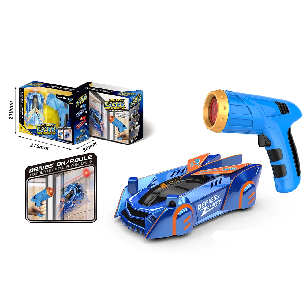 Wall Climbing Car Infrared Light Spot Tracking RC Toy