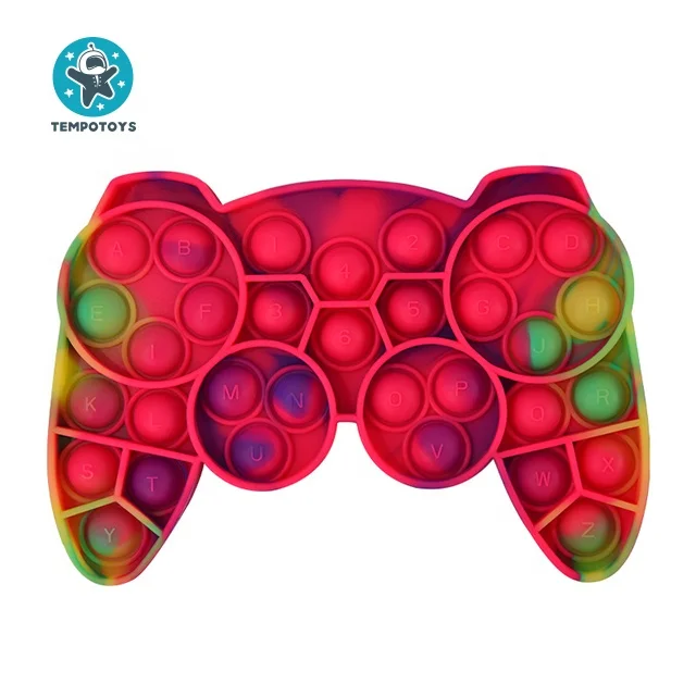 Игрушки Tempo, Новое поступление 2021 года, игрушка-антистресс для взрослых, PS5 контроллер, геймпад, антистресс, ручные пузырьки, сенсорные игрушки