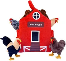 2025 Hot Selling Wholesale Peluches Custom Stuffed Farm Animal Toys Custom Chicken Plushies Cartoon Toys for Baby Children