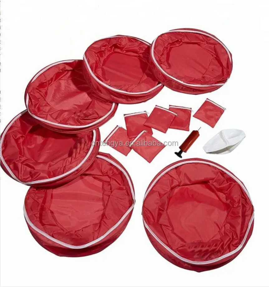 Yard Bucket Golf Ball Range Toss Game Set With Xl Cup Pop Up