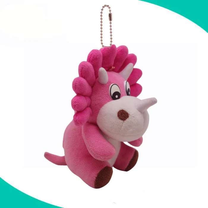 Custom Logo Stuffed Plush Brown Kangaroo Keychain with Your Own Design