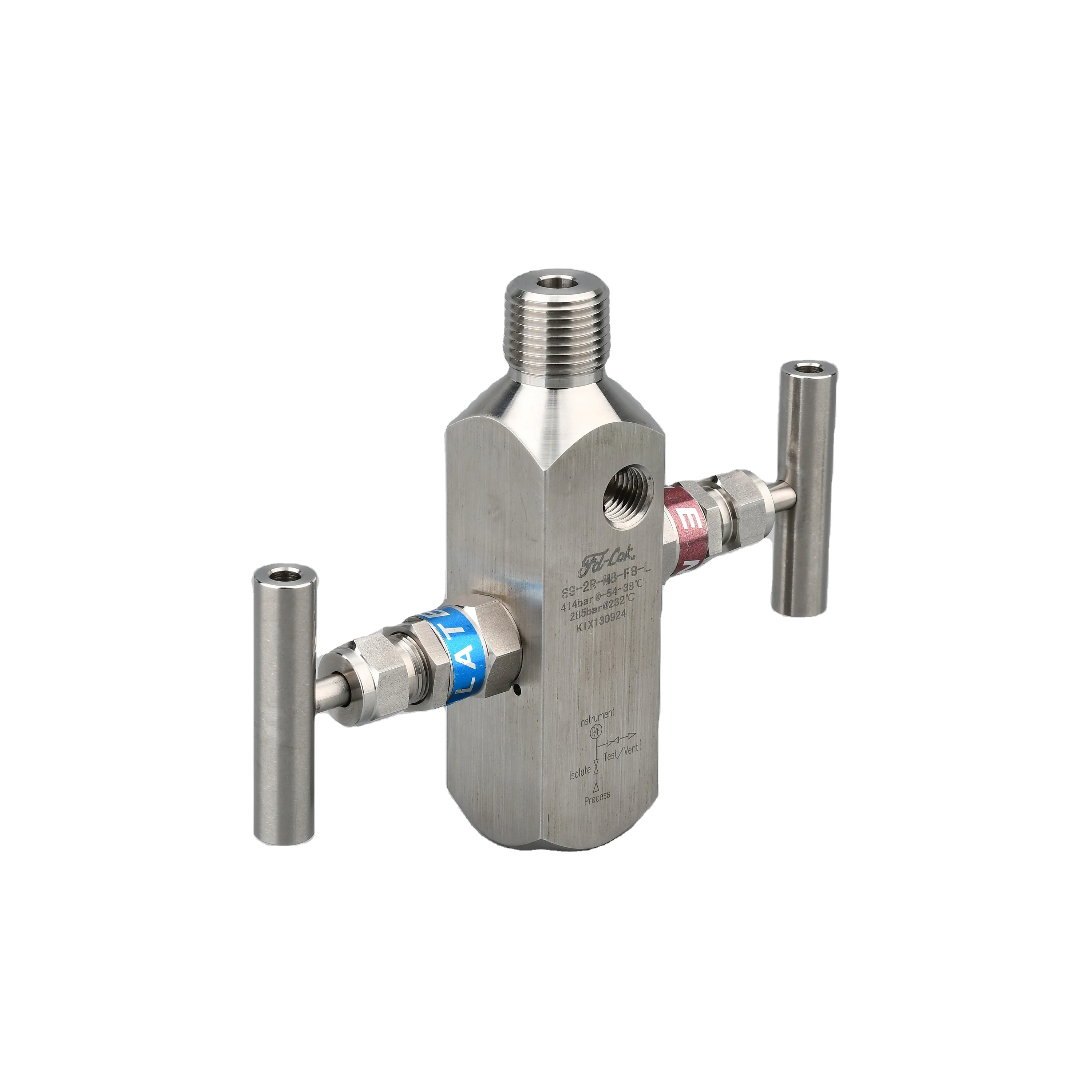 2 Way Valve Manifolds Block &bleed Valve Ss316 Manifold Valve Buy 2