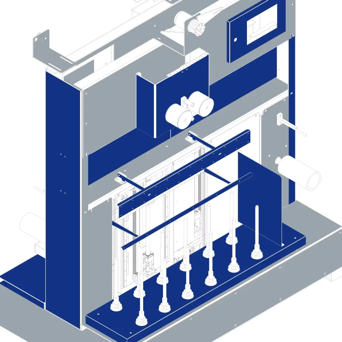 MOTHER YARN SPLITTING MACHINE with Stable Tension Core Component Motor Textile Machines