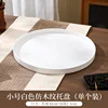 Bandeja redonda de PP blanca - tamaño pequeño 30cm