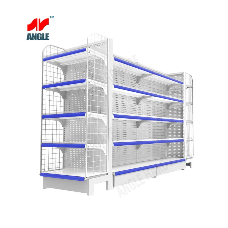 Store Rack Display Supermarket Shelf Factory Direct Gondola Retail Display Racks Supermarket Equipment