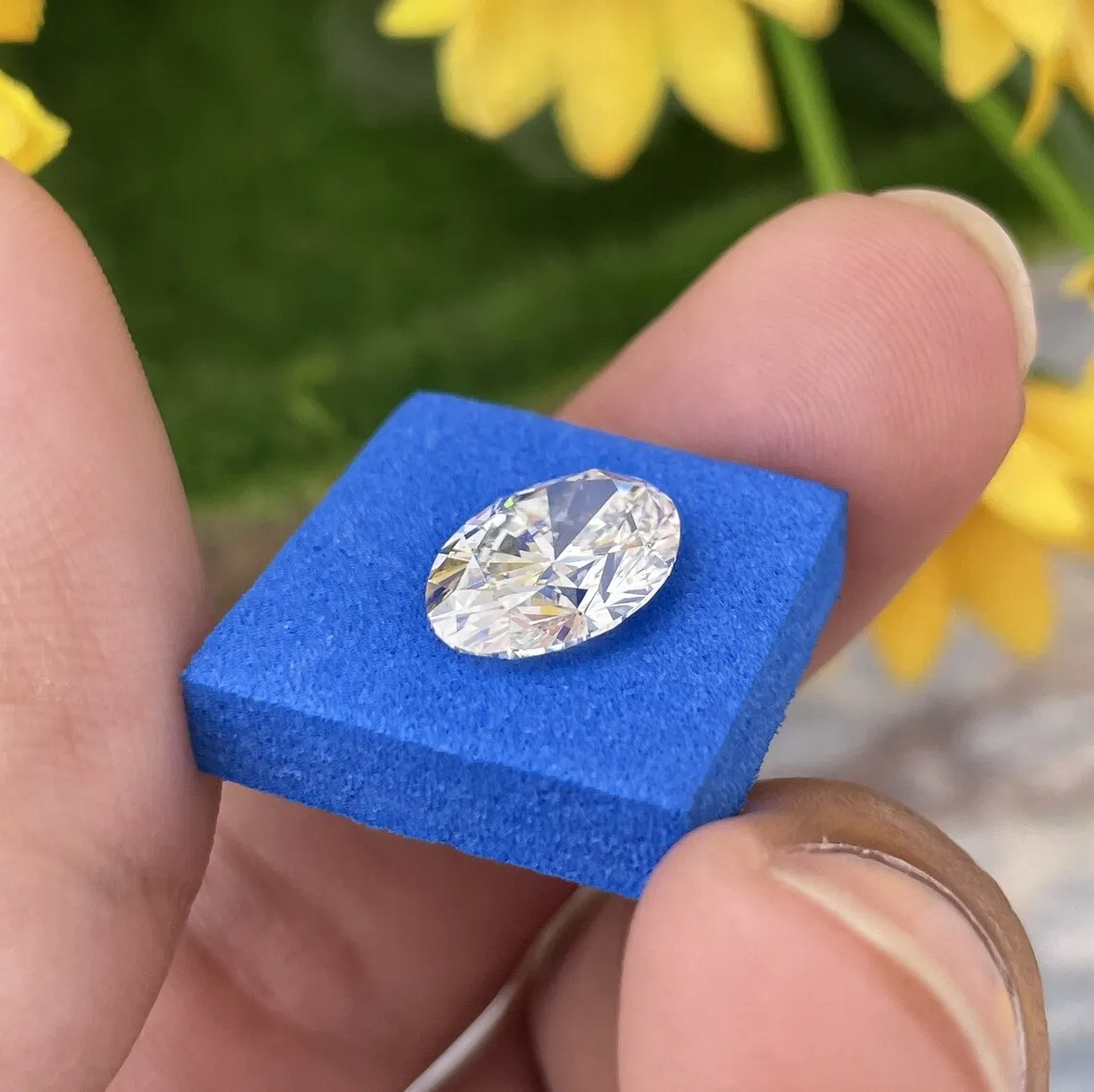 Wholesale Igi Certified Lab Grown Brilliant Cut Oval Diamond 3.2 Carat