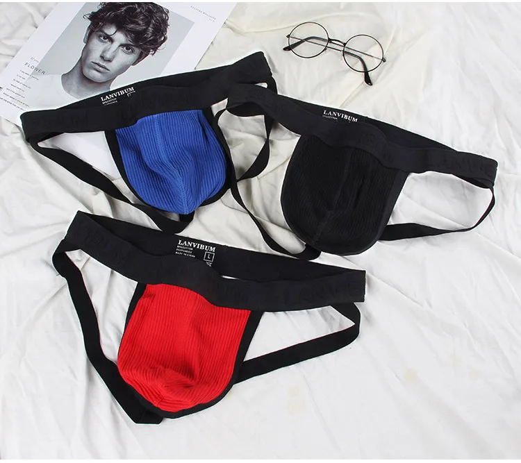 Calzoncillos Hombre Sexy G String Hommes Customizable Cotton Men Sexy