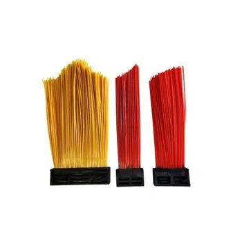 Zoomlion Block Sweeper Strip Brush Rectangular Forklift Red Square Brush for Road Street Cleaning