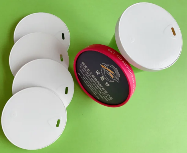 DPJ-200 Single Cup Paper Lid Forming Machine 10