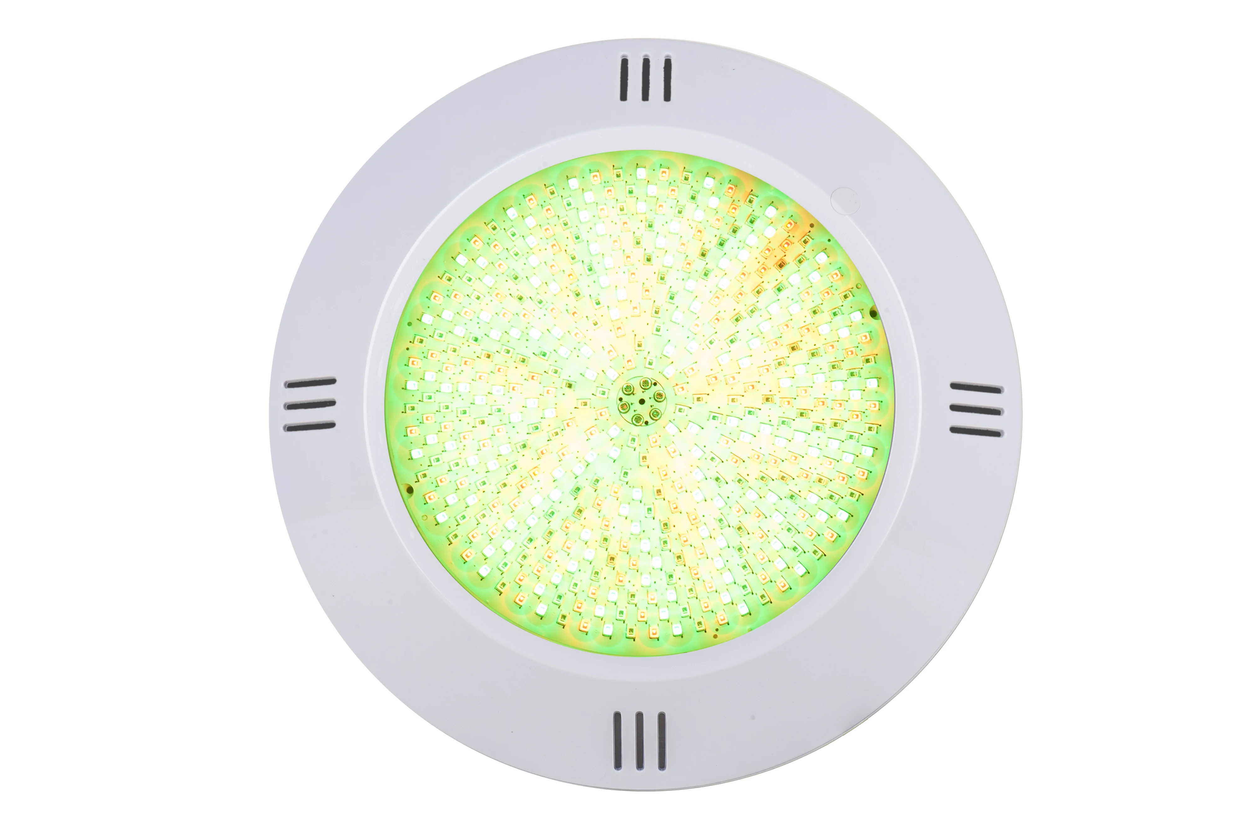 Полимерный насыщенный IP68 RGB холодный белый теплый синий пульт дистанционного управления Wi-Fi 18 Вт для бетонного бассейна настенный светодиодный