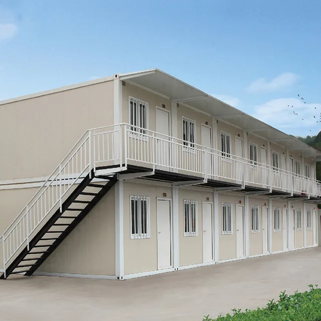 Wholesale Cheap sound insulation Foldable prefabricated modular house for epidemic prevention dormitories