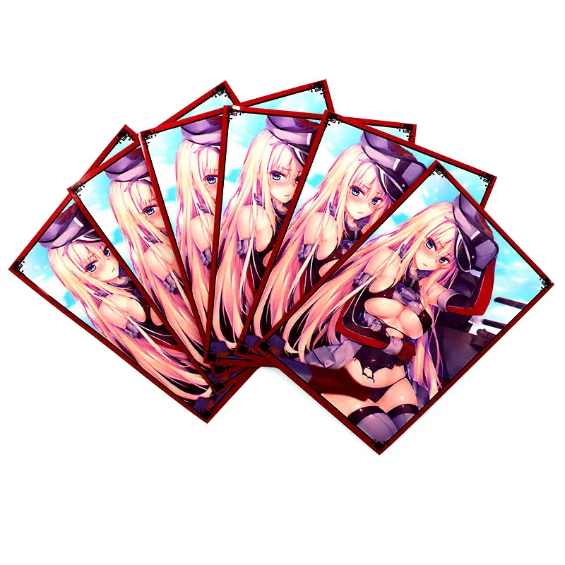 Customized Printing Art Card Sleeves Yugioh MTG TCG Holo Hologram Anime  Custom Cards Trading Board Game Sleeves