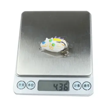 Cheery 3.5cm/4.4g PVC Soft Frog Fishing Lure Mini Double Hooks Bottom Fishing Trout Lake Printed Artificial Bait – Soft Lure – view 5