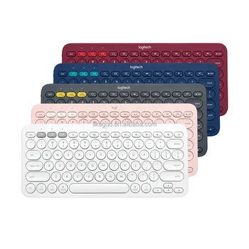 Original Logitech K380 Multi Device Bluetooth Keyboard for MAC, Simple Keyboard for MacOS Computers, IPad, and iPhone