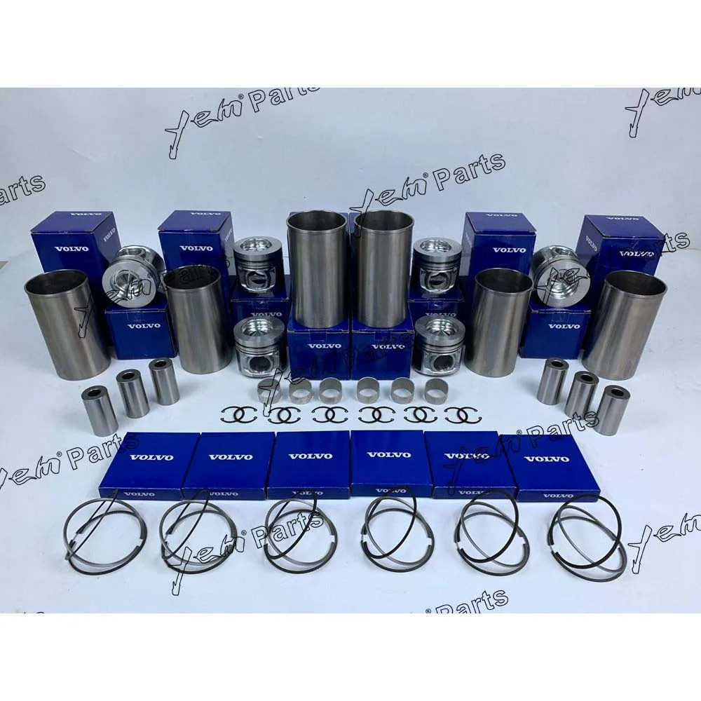D6E Cylinder Liner Kit for Volvo Diesel Engine Part 6
