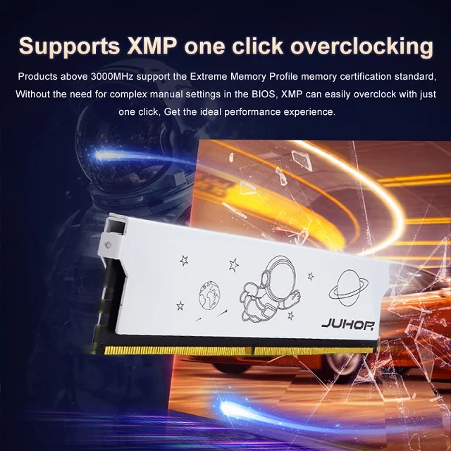 Juhor DDR4 3600mhz RAM - High Performance Desktop Memory