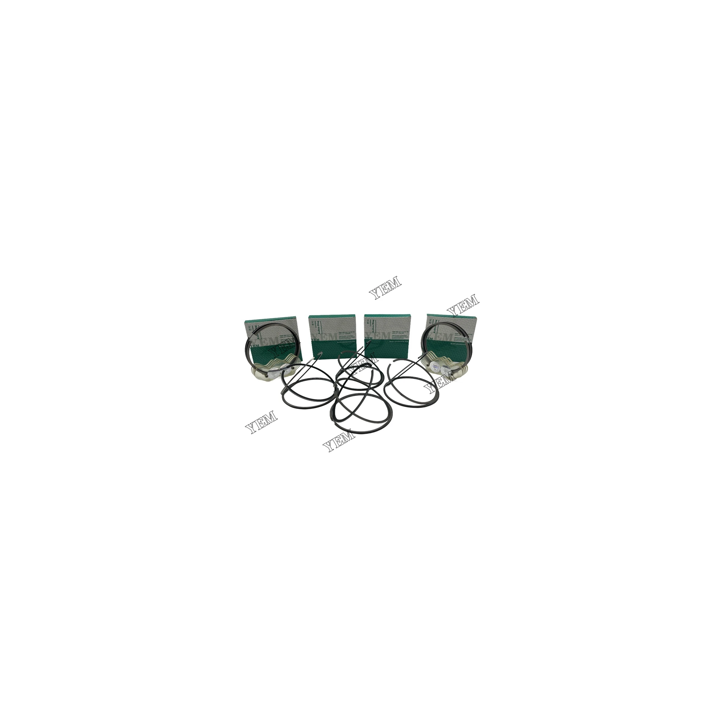 D7E Piston Ring for Volvo Engine Repair Kit Industrial Machinery Engine Parts