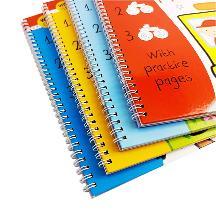 Custom Children Letter ABC Learn to Write Practice Learning Wipe and Clean Books