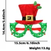 Occhiali con cappello rosso bacca