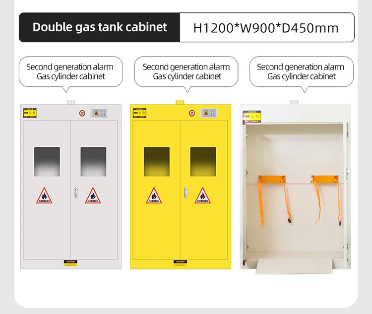 gas cylinder cabinet lab chemical safety storage cabinet