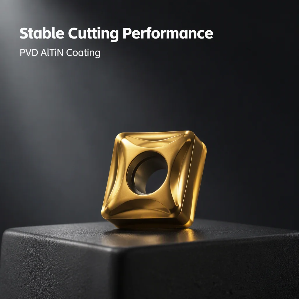 XCMT050204-BM Indexable Drill Insert for CNC Drilling Tools, High Precision and Stable Cutting Performance