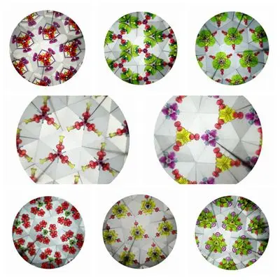 Большой калейдоскоп с поворотной головкой, меняющий узоры науки и образования для детей