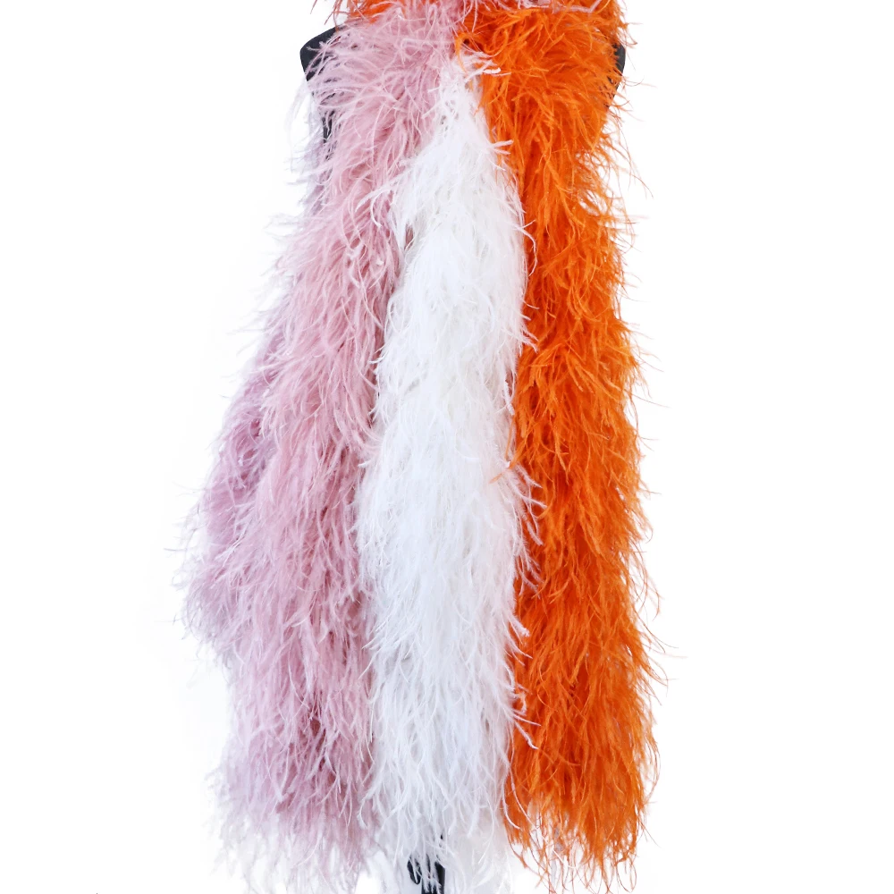 20 ply full and fluffy Luxury Ostrich Feather Boa