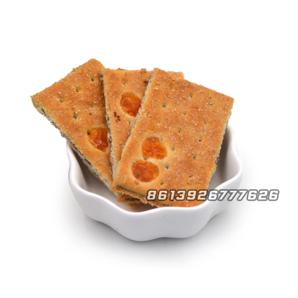 Cheap Biscuits Crisp Layer Grape Flavor Jam Biscuit With Dried Grape Layer Biscuit
