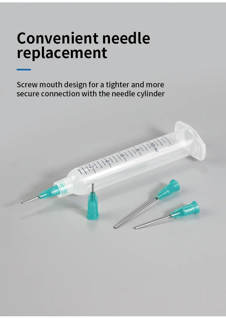 Customized Green18g Different Length Plastics Dispensing Needle Buy