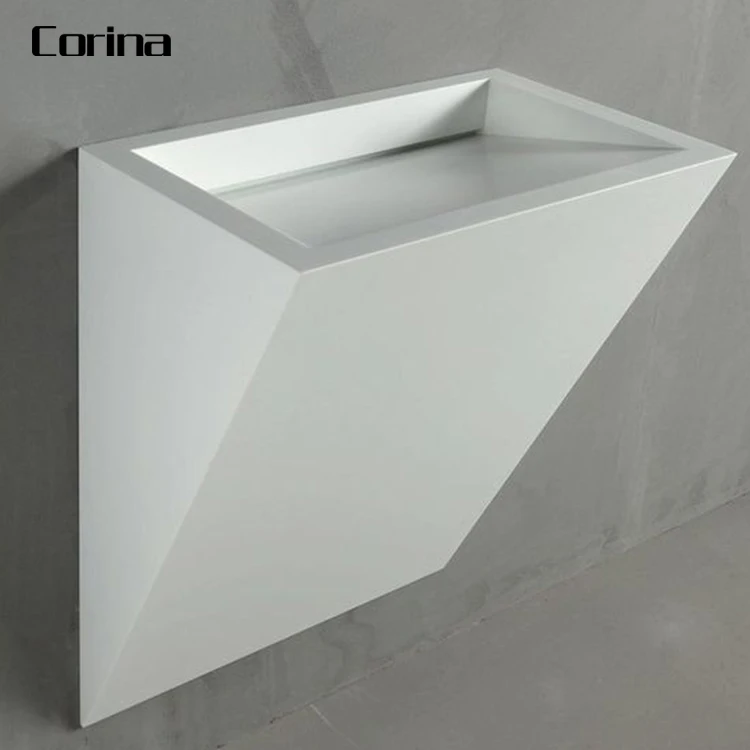 Alibaba.com: Triangle Shape Resin Wash Basin, Acrylic Lavabo with ...