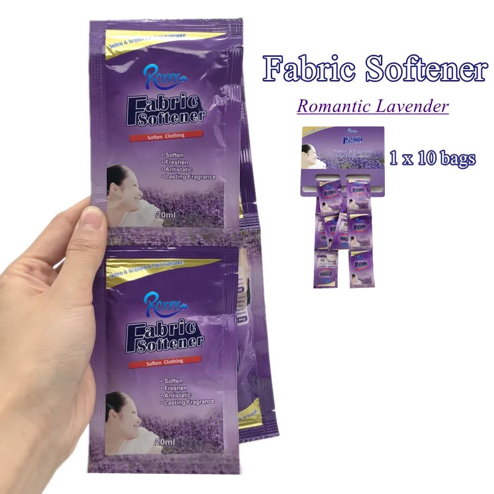 Factory Lavender Sachet Fabric Softener 20ml Bag Packing Good Quality Cleaning For Household Laundry