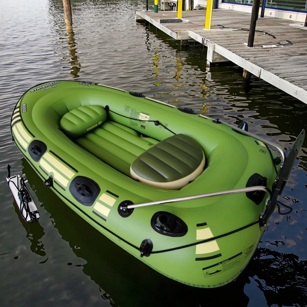 Inflatable River Rowing Boat Set with Oars for Sale  Inflatable Small Boats for Fishing