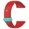 Red+mint green buckle