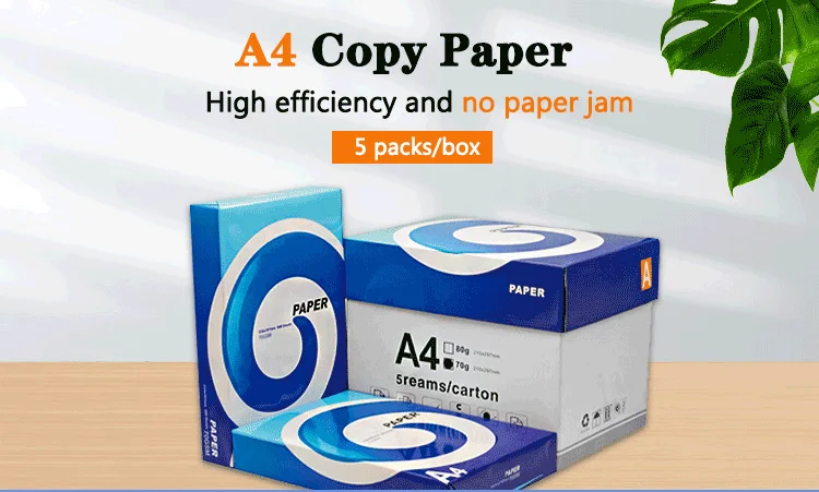 Multipurpose A4 Size Copier Paper 80gsm Office White Copy A4 Printer ...