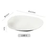 13inch jianyue soup plate - white porcelain