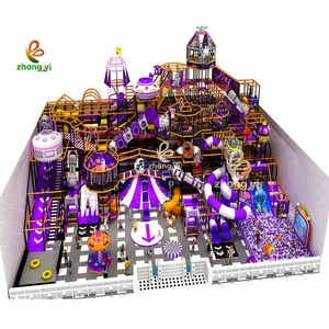 China Manufacturer Kids Indoor Playground Equipment City Theme Naughty Castle Plastic Indoor Playground