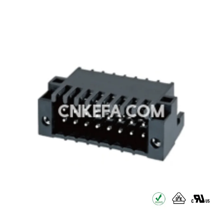 KEFA KF2EDGERM -2.54 2,54 mm piitcha atvienojams elektriskais klemmniķelis