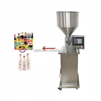 Affordable, Vertical Piston Single-Head Water and Liquid Filling Machine. Pneumatic Filling Machine Suitable for Bottle Filling.