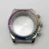 Steel Case Multi Color Crystal Bezel