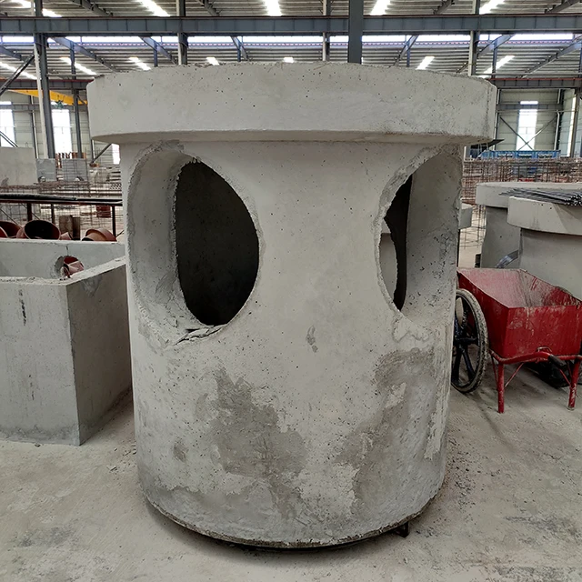 2023 HAIYU Precast Concrete Pipe Inspection Manhole Making Machine Concrete Pipe Machine Concrete Pipe Mold