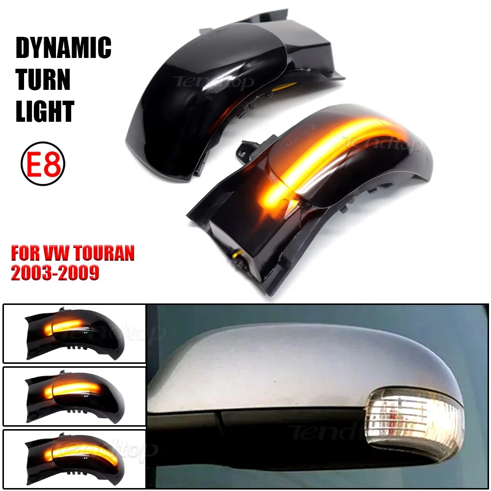 Clignotant Miroir Noir Pour VW Touran 1T (2003-2009) - Neuf D'origine/générique - Réf. 2338722431