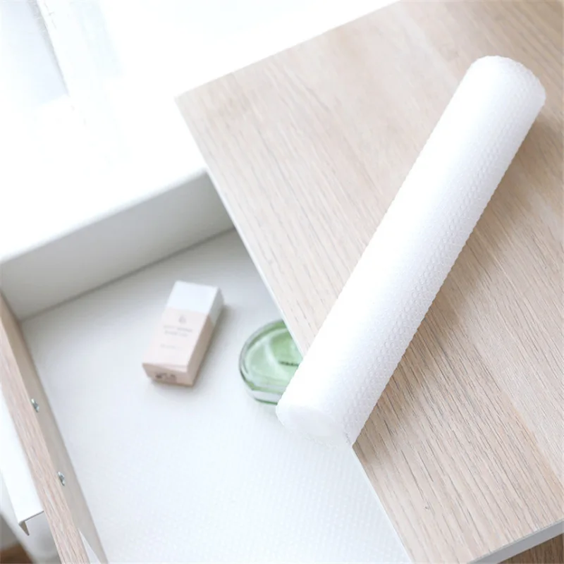 Custom Oem Anti slip Refrigerator Mat Waterproof Eva Cabinet Drawer Shelf Liner for Kitchen