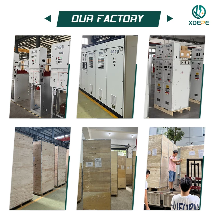 Complete Set Electric Distribution Panel with MCB Cabinet Electrical Panel Board and Busbar Electric Control Panel