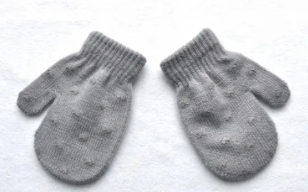 Волшебные Детские теплые перчатки, модные Мультяшные перчатки, забавные зимние перчатки