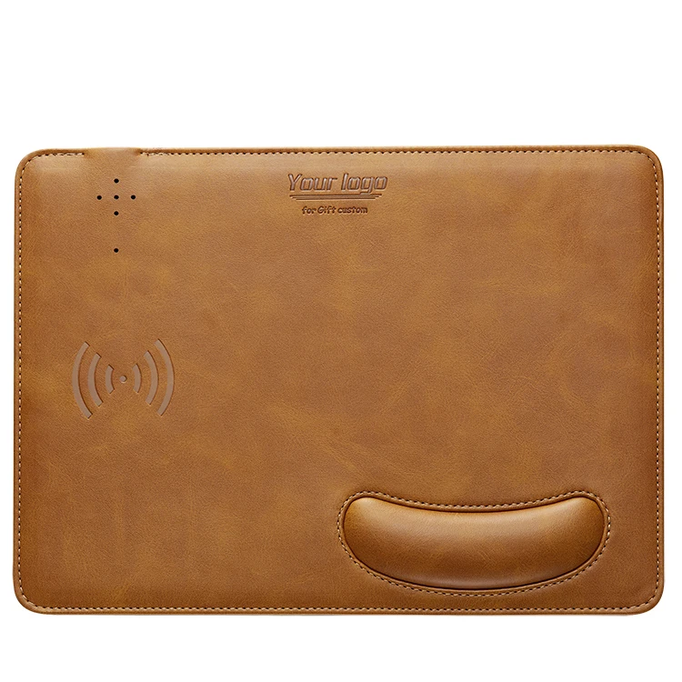 Лидер продаж 2020 года, Беспроводной коврик для мыши с индивидуальным логотипом для iPhone 8/X с подставкой для запястья