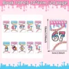 White-10pcs mini note book