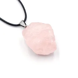 COLLANA CON CIONDOLO Citrino Punta Grezza Cristallo Pietra - Foto 8