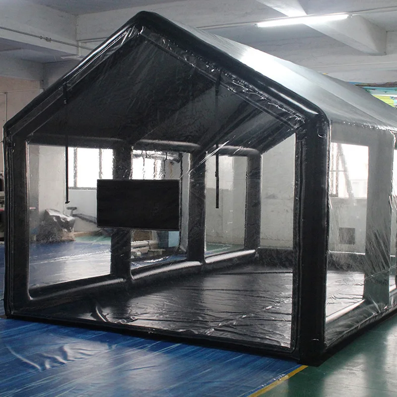 Hot Sale Customized Recycle Inflatable Carport PVC Car Cover Painting Wash Shelter Tent Portable Car Parking Garage