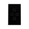 WiFi 4-Gang Black